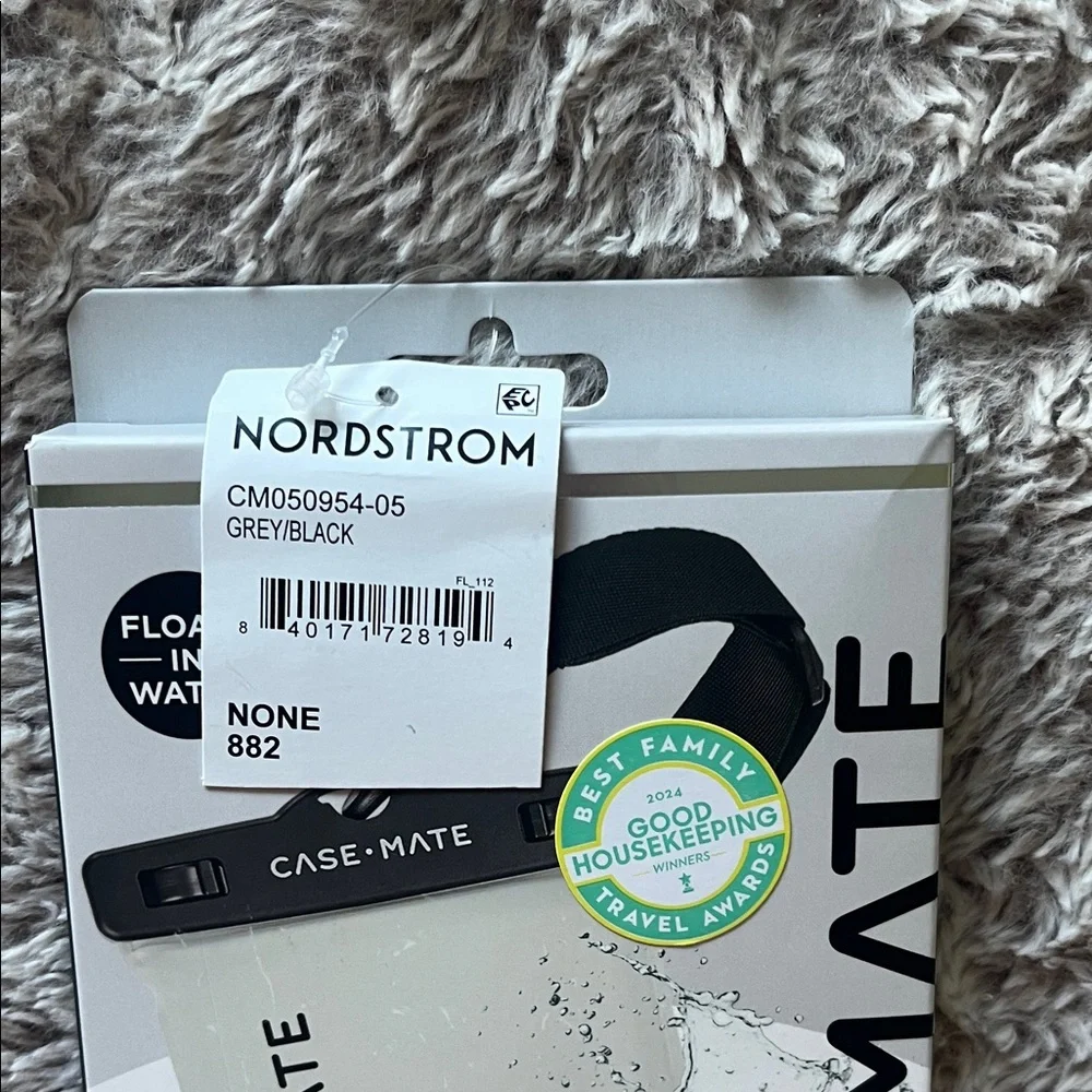 case-mate Clear Waterproof Phone Pouch with Black Trim